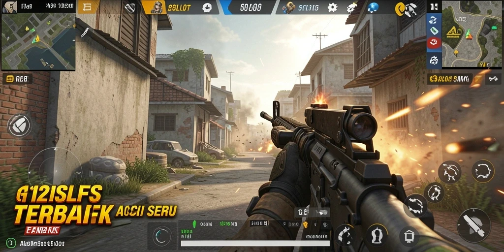 Screenshot gameplay <strong>1121SLOT</strong> yang menunjukkan aksi seru di medan perang.