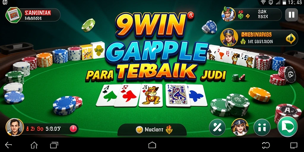 Tampilan gameplay Gaple yang menarik dan seru di 9WIN.