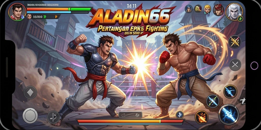 Tampilan gameplay ALADIN66 yang mendebarkan dan penuh aksi!