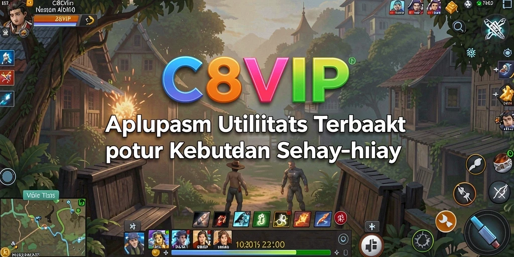 Tangkapan layar C8VIP menampilkan antarmuka pengguna yang intuitif dan fungsional.
