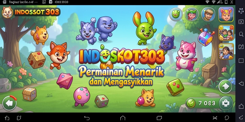 Tampilan gameplay seru dari INDOSLOT303 dengan tantangan Puzzle menarik.