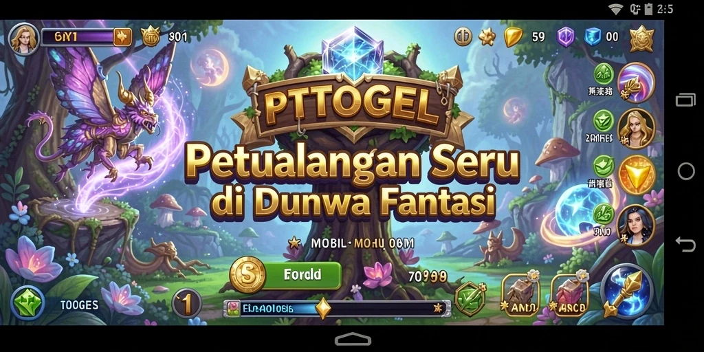 Tangkap momen seru dari gameplay petualangan di PTTOGEL.
