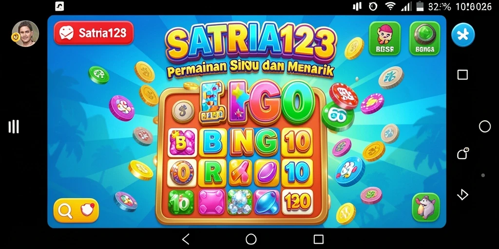 Tampilan gameplay SATRIA123 yang seru dan mengasyikkan.