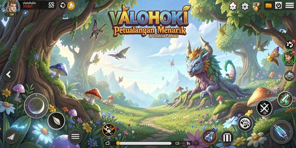 Gameplay seru di dunia VALOHOKI yang fantastis.