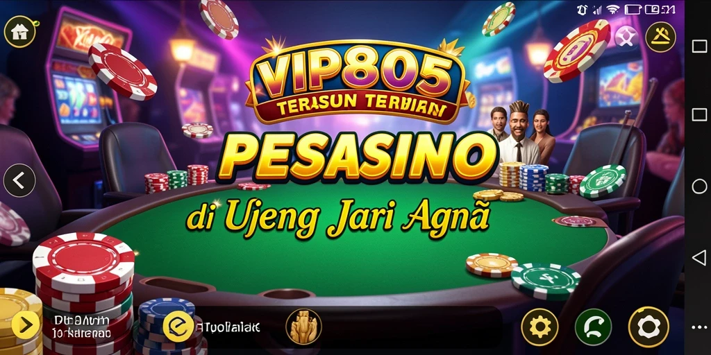 Tampilan keseruan gameplay Kasino di VIP805 yang menarik.