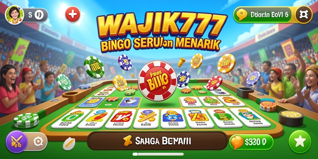 Screenshot gameplay WAJIK777 yang seru dalam permainan Bingo.