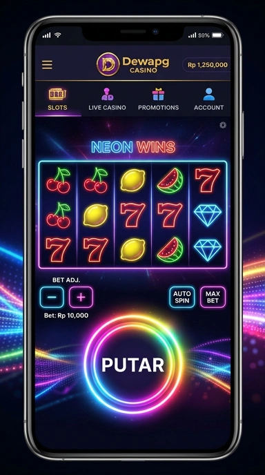Tampilan antarmuka dewapg yang intuitif dan mudah digunakan.